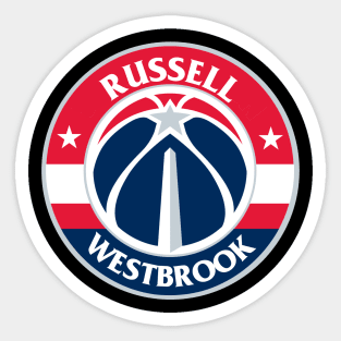 Russell Westbrook 0 Washington Wizards Sticker